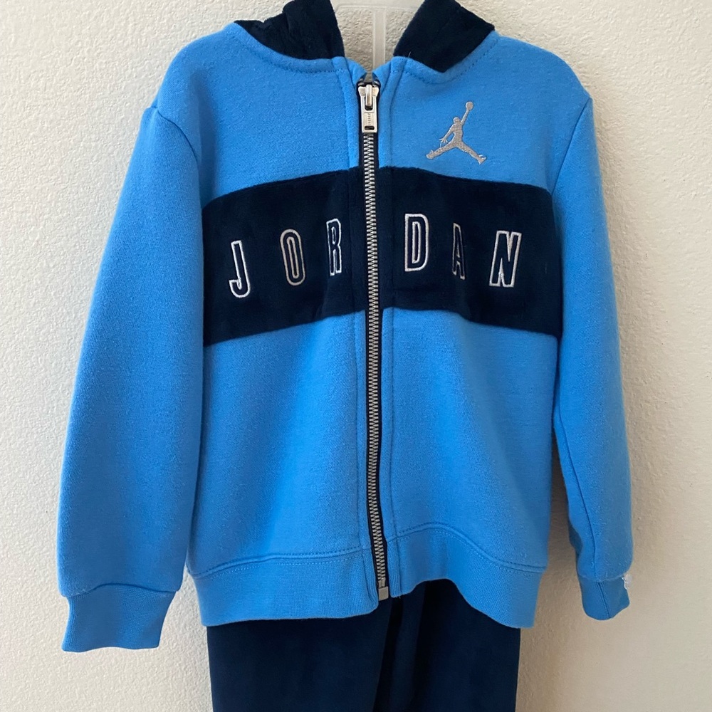 24M Blue Sweater Jordan Set